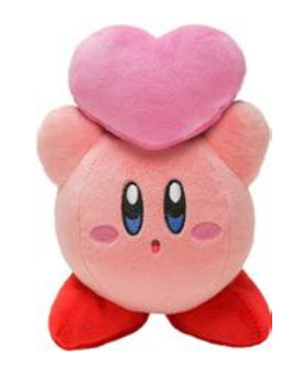 KIRBY - Kirby with Heart - Plush 16cm