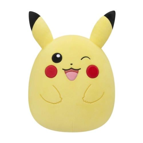 POKEMON - Winking Pikachu - Medium Squishmallow Plush 25cm