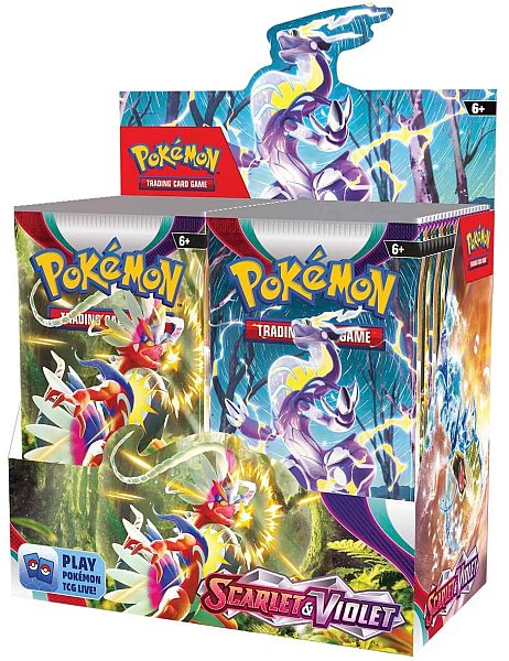 Pokemon Display (Booster Box) - SV01 - Scarlet & Violet: Base Set - 36 Boosters