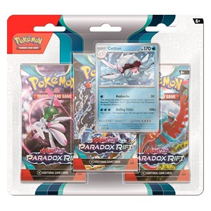 Pokemon Paradox Rift - 3-Pack Blister - Cetitan