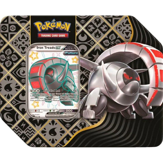 Pokemon SV4.5 Paldean Fates 5-boosterTin English iron treads