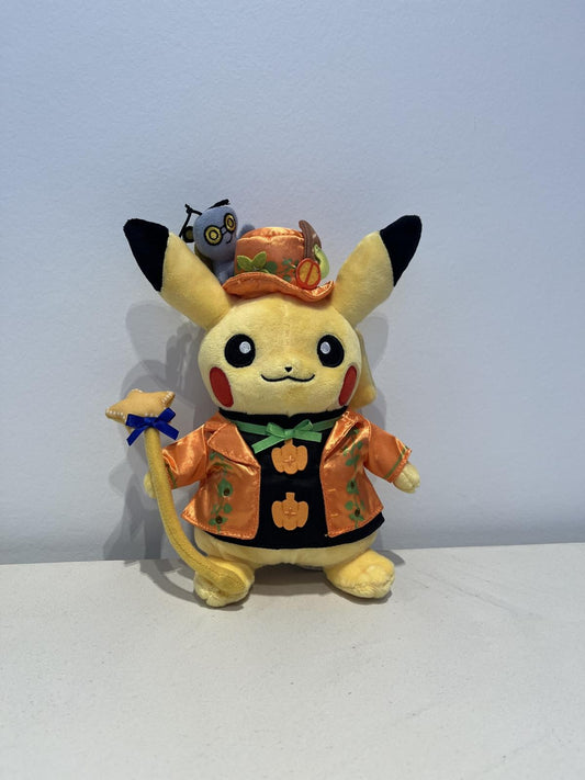 Pokémon center pikachu spooky paldea halloween