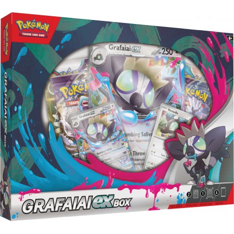 Pokémon Grafaiai ex box 2024