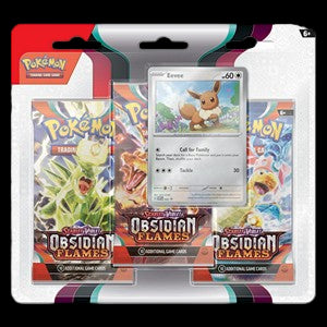 Pokémon Scarlet & Violet Obsidian Flames 3BoosterBlister - eevee