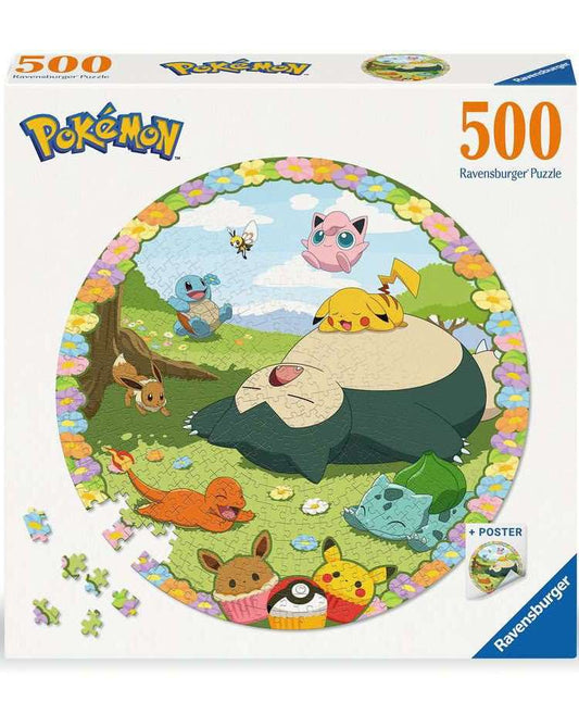 Pokémon puzzel 500 stuks met poster