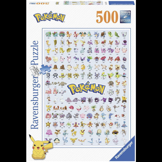 Pokémon puzzel 500 stuks the first 151