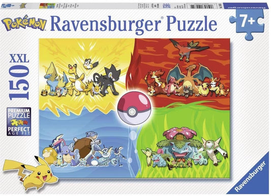 Puzzel verschillende pokémon