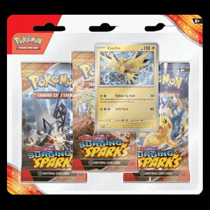 Surging Sparks: Zapdos 3-Pack Blister