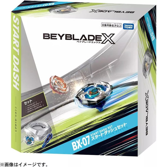 TAKARA TOMY Beyblade X BX-07 Start Dash Set